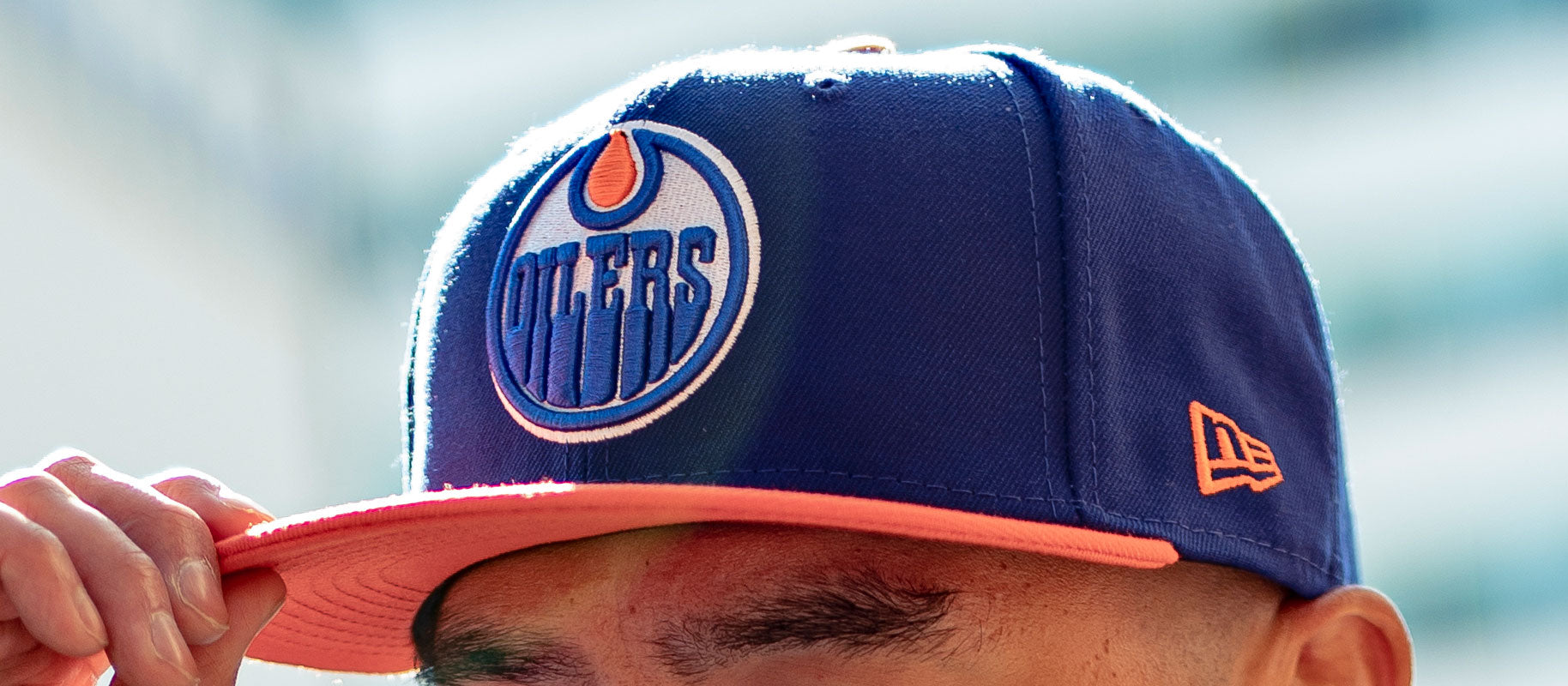 Edmonton Oilers Headwear | Fitted, Flex – Adjustable, District Snapback, Authentics ICE
