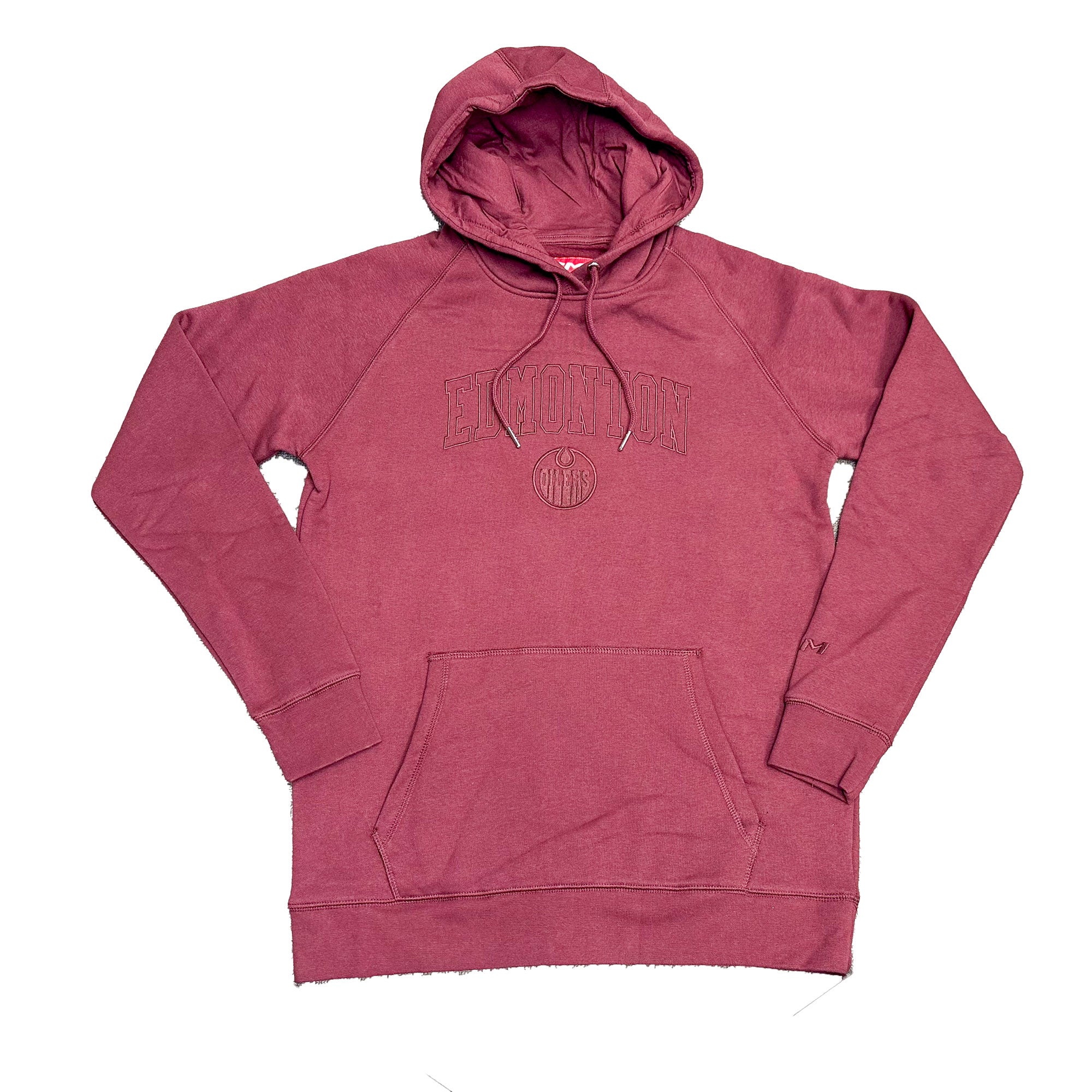 Edmonton Oilers CCM Maroon Acai Pullover Hoodie