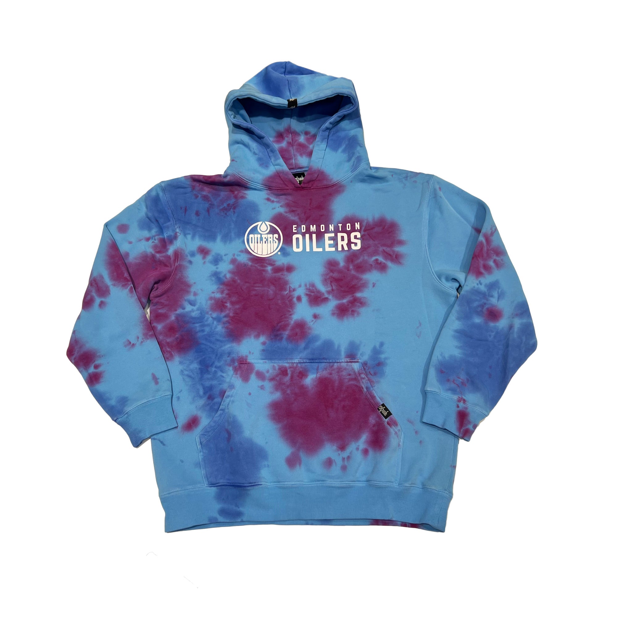 Purple tie dye hoodie best sale