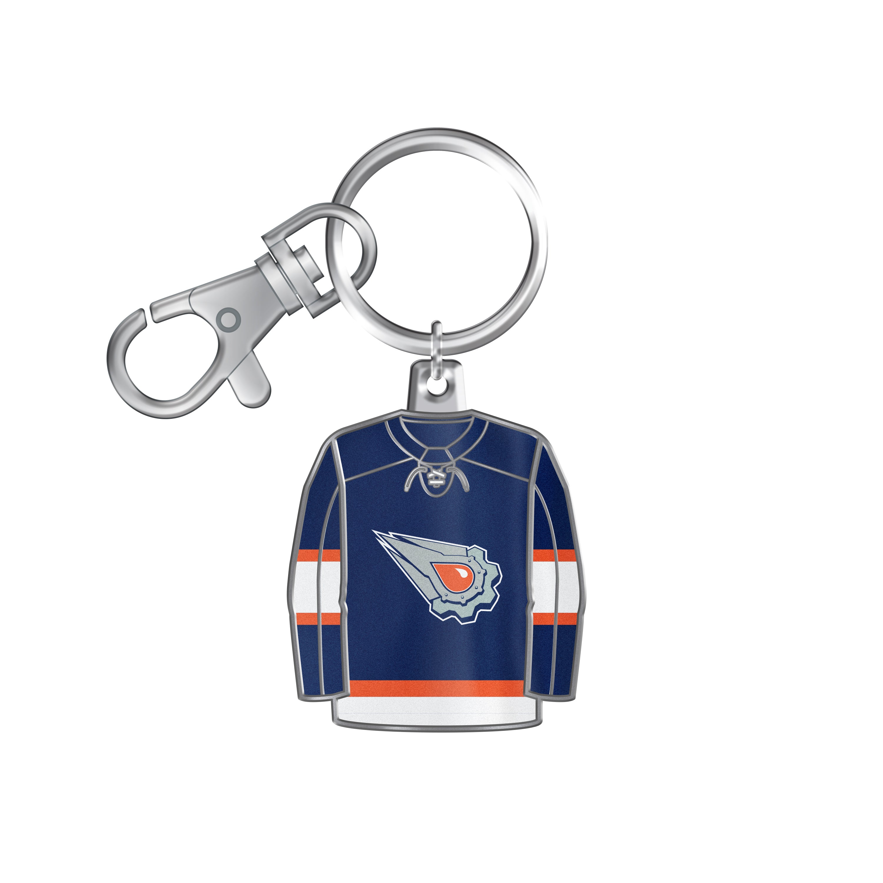 Edmonton Oilers NHL Logo Keychain