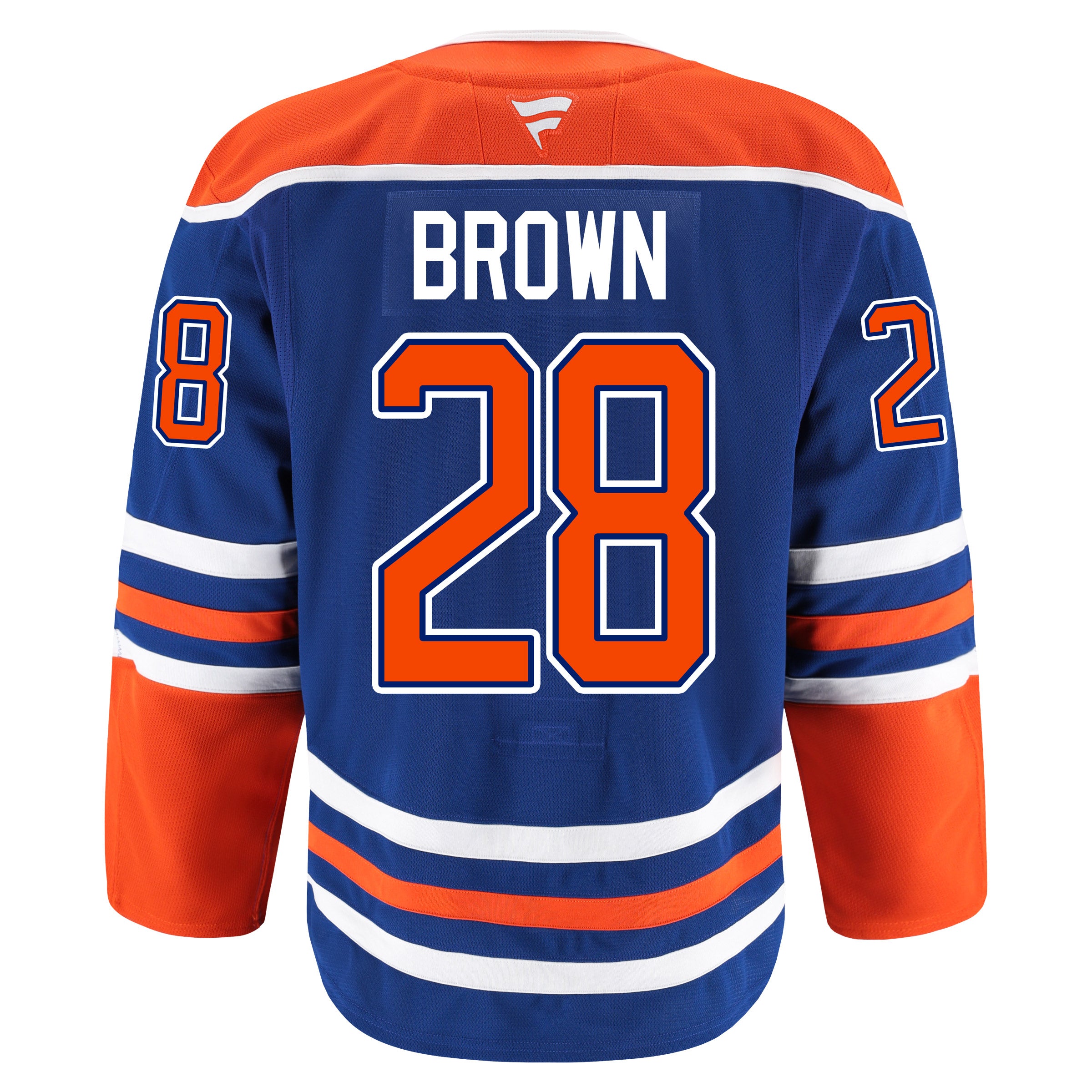 Connor Brown Edmonton Oilers Fanatics Authentic Pro On Ice Royal Blue ICE District Authentics