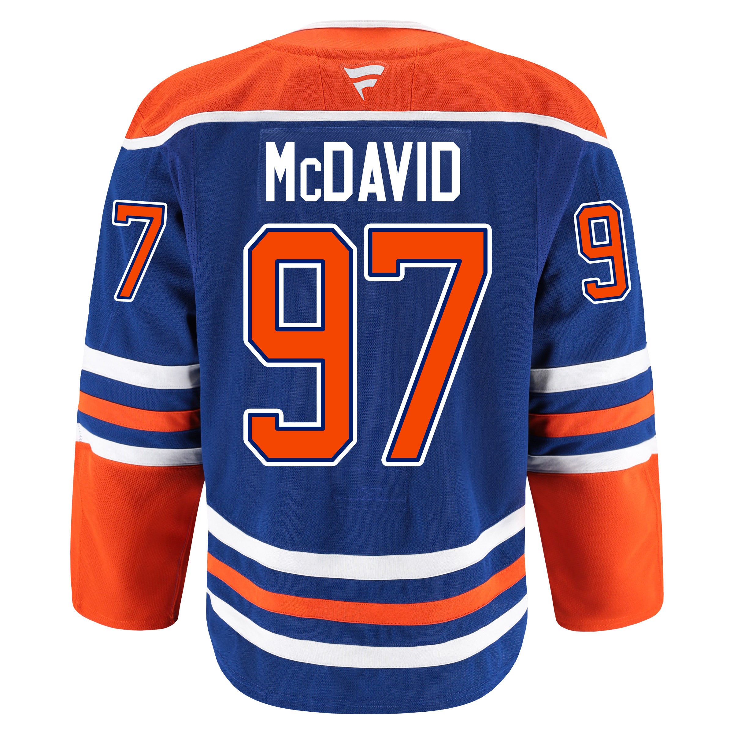 Connor McDavid Edmonton Oilers Fanatics Authentic Pro On Ice Royal Blue Home Jersey