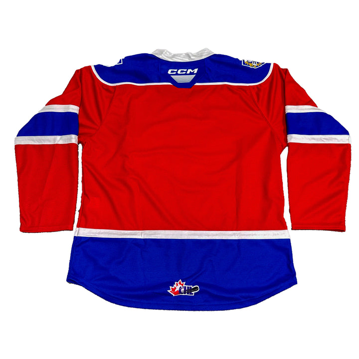 Edmonton Oil Kings CCM Premier Red Home Jersey