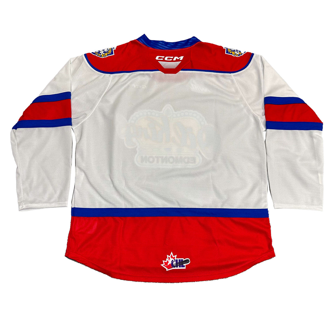 Edmonton Oil Kings CCM Premier White Away Jersey