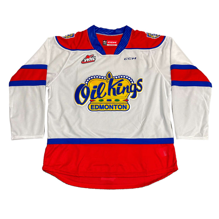 Edmonton Oil Kings CCM Premier White Away Jersey