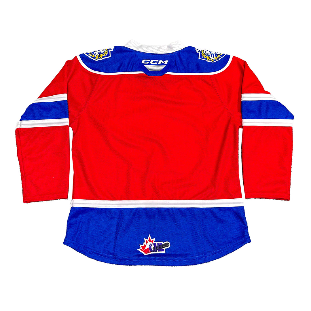 Edmonton Oil Kings Youth CCM Premier Red Home Jersey