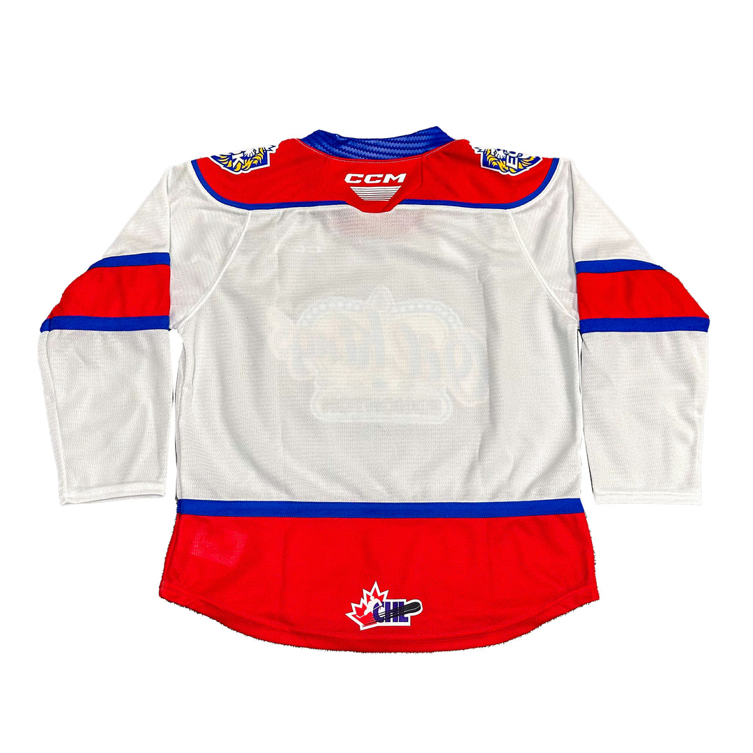 Edmonton Oil Kings Youth CCM Premier White Away Jersey