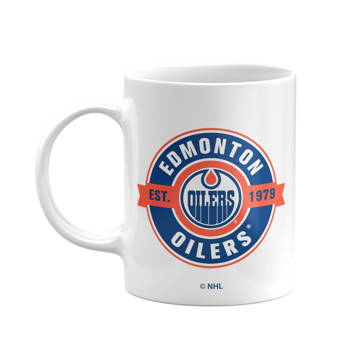 Edmonton Oilers 15 oz Sublimated Coffee Mug