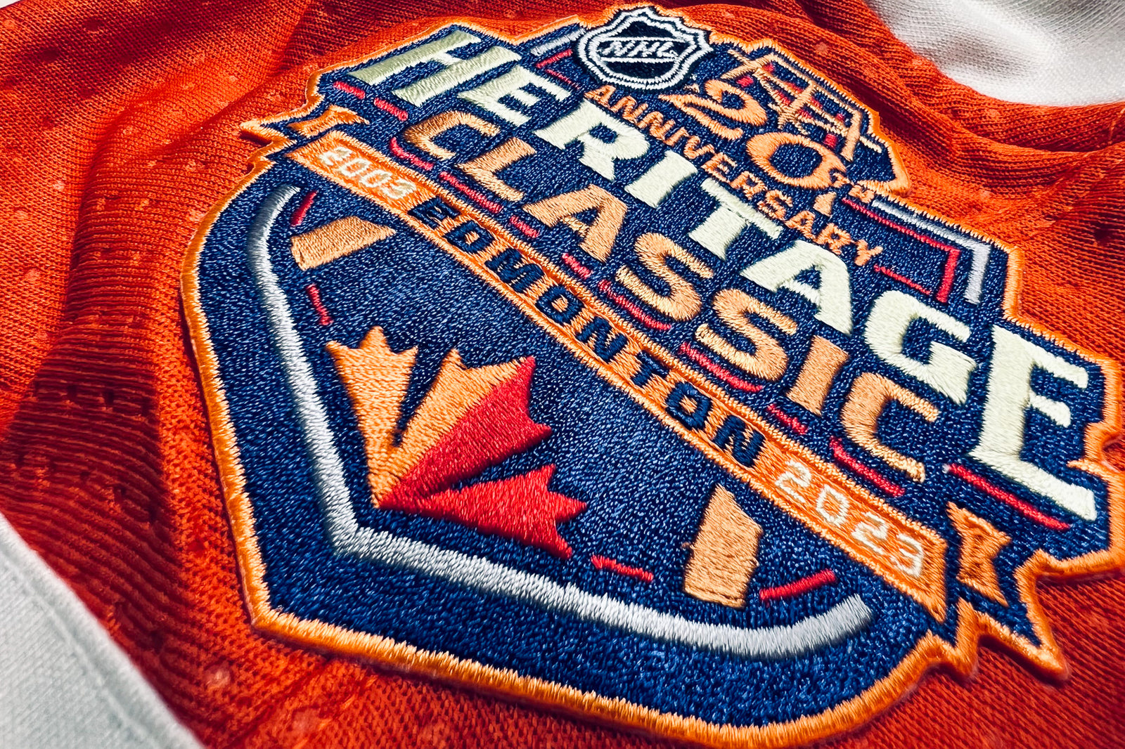 ANY NAME AND NUMBER EDMONTON OILERS 2023 HERITAGE CLASSIC AUTHENTIC AD –  Hockey Authentic