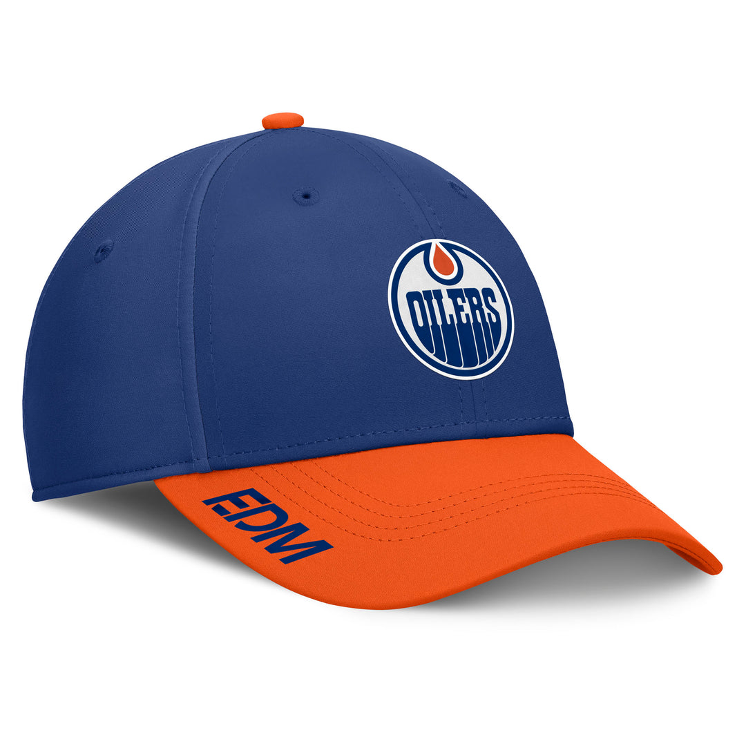 Edmonton Oilers 2024-25 Fanatics Blue Authentic Pro Rink 6 Flex Hat