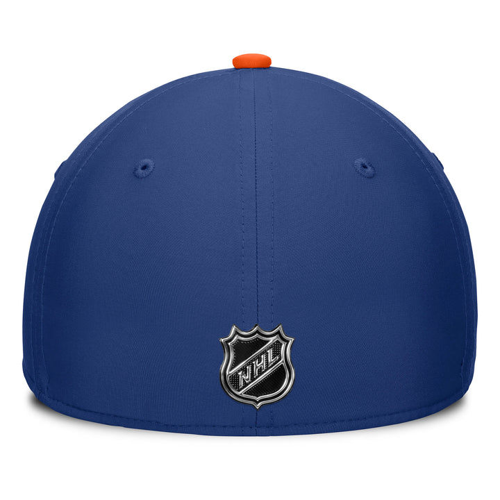 Edmonton Oilers 2024-25 Fanatics Blue Authentic Pro Rink 6 Flex Hat