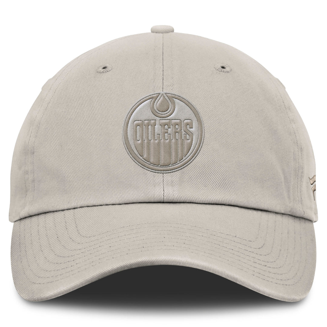 Edmonton Oilers 2024-25 Fanatics White Authentic Pro Road Adjustable Hat