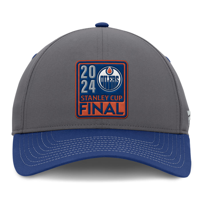 Edmonton Oilers 2024 Stanley Cup Playoffs Stanley Cup Final Locker Room Participant Snapback Hat