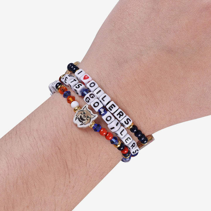 Edmonton Oilers 3-Pack Friendship Bracelets