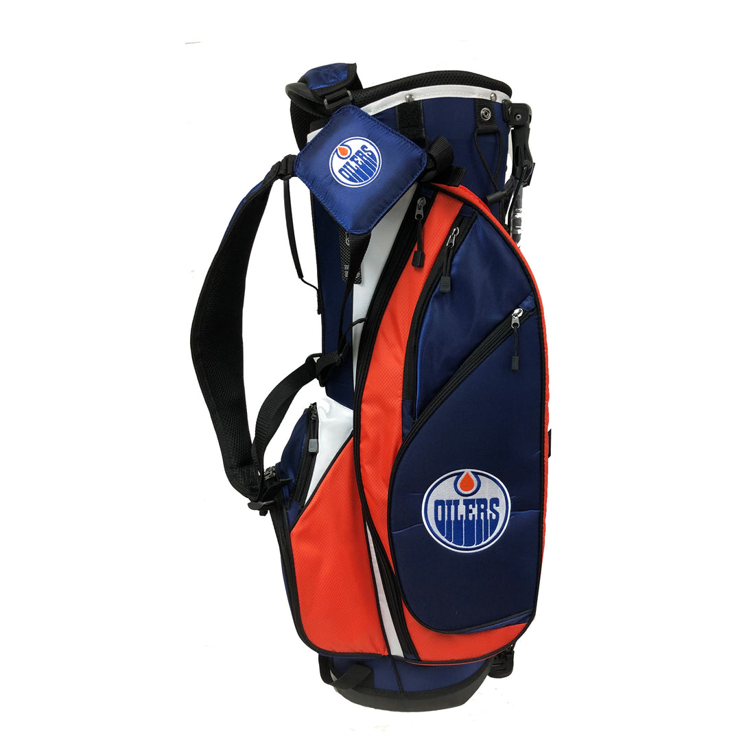 Edmonton Oilers Blue Golf Stand Bag