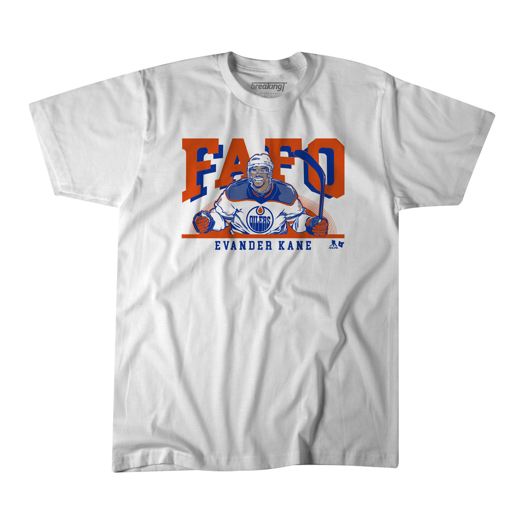 Edmonton Oilers Turtle Island Orange Logo T-Shirt – ICE District Authentics
