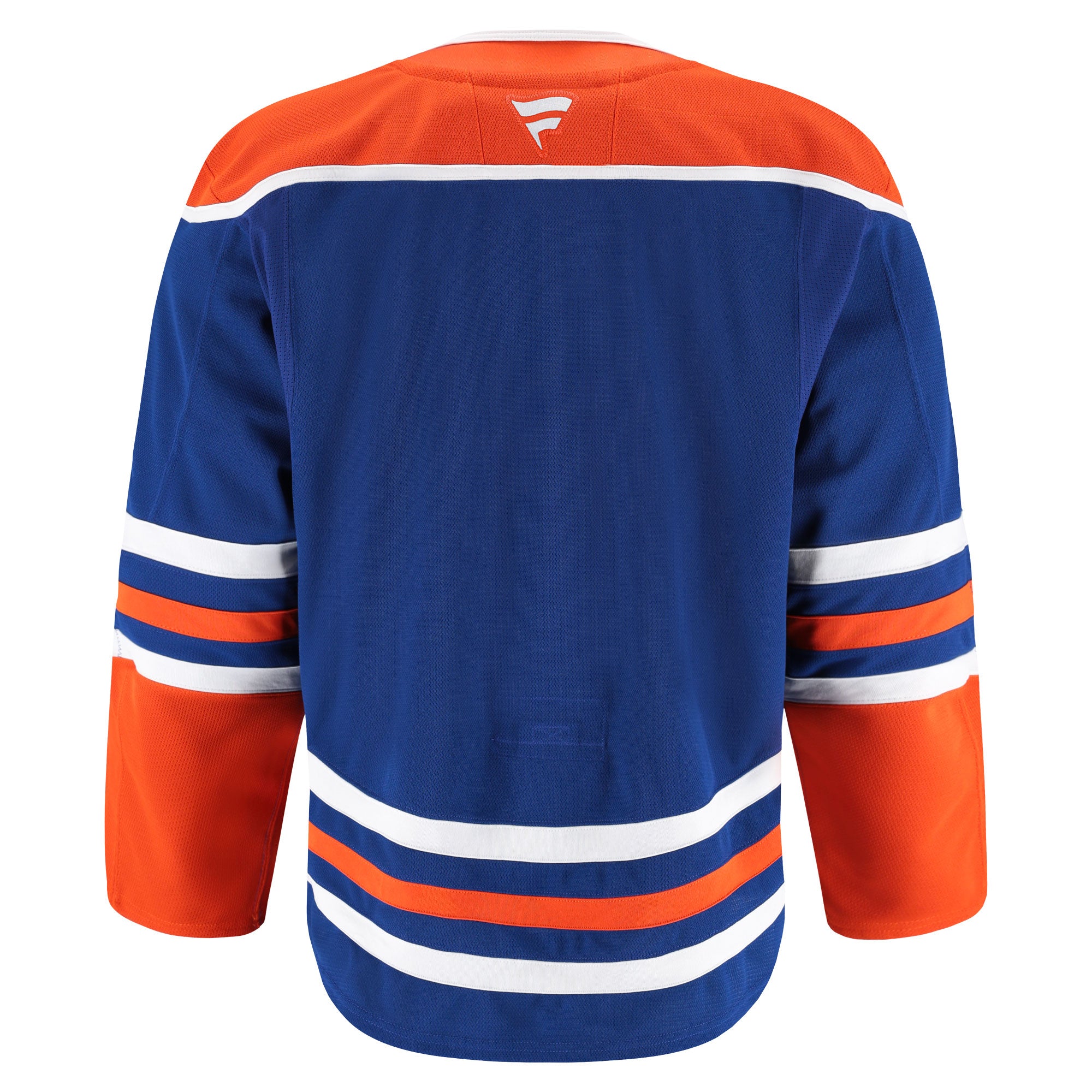 Edmonton Oilers Fanatics Blank Authentic Pro On Ice Royal Blue Home Je ICE District Authentics