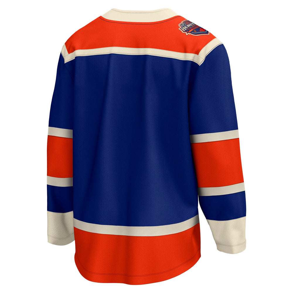 Stuart Skinner Edmonton Oilers Alternate Adidas Jersey – East