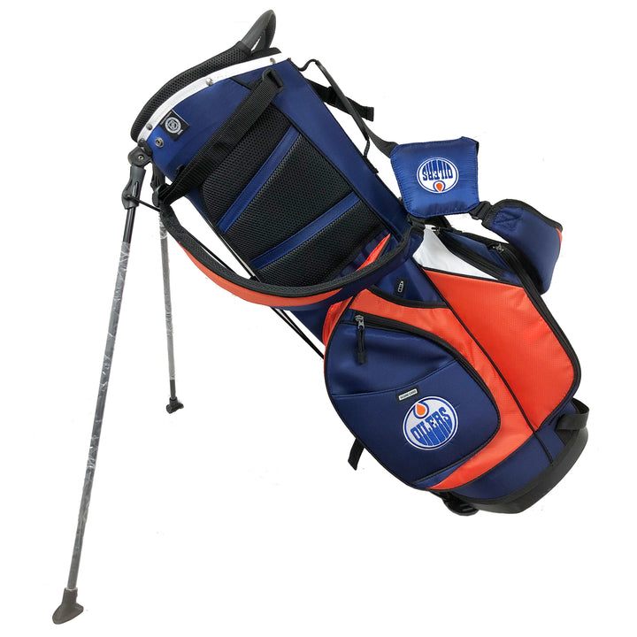 Edmonton Oilers Blue Golf Stand Bag