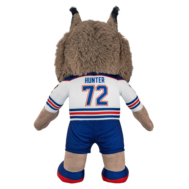 Edmonton Oilers Hunter White Jersey Plushie Toy