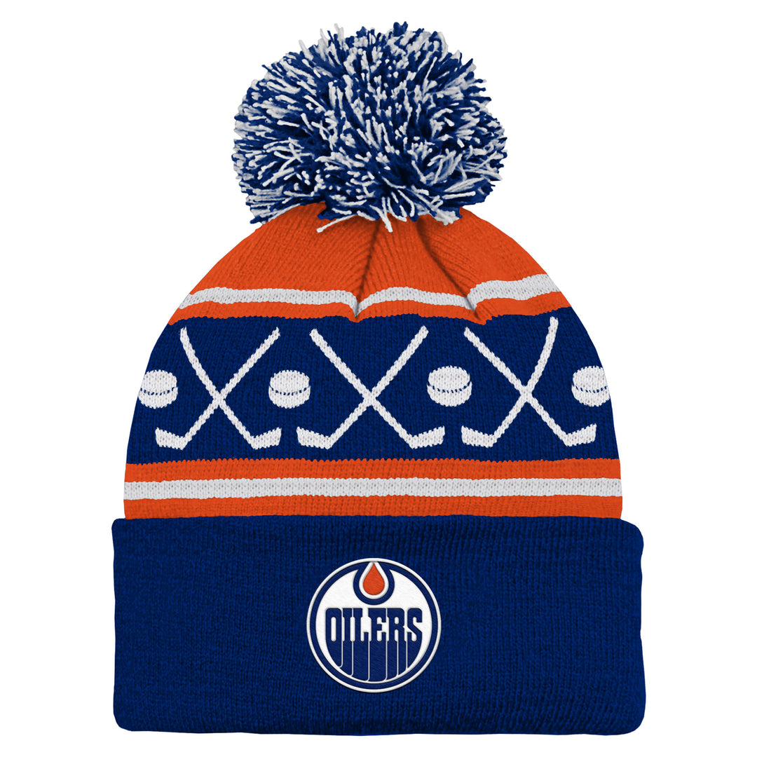 Edmonton Oilers Mitchell & Ness Night Black Snapback Hat – ICE