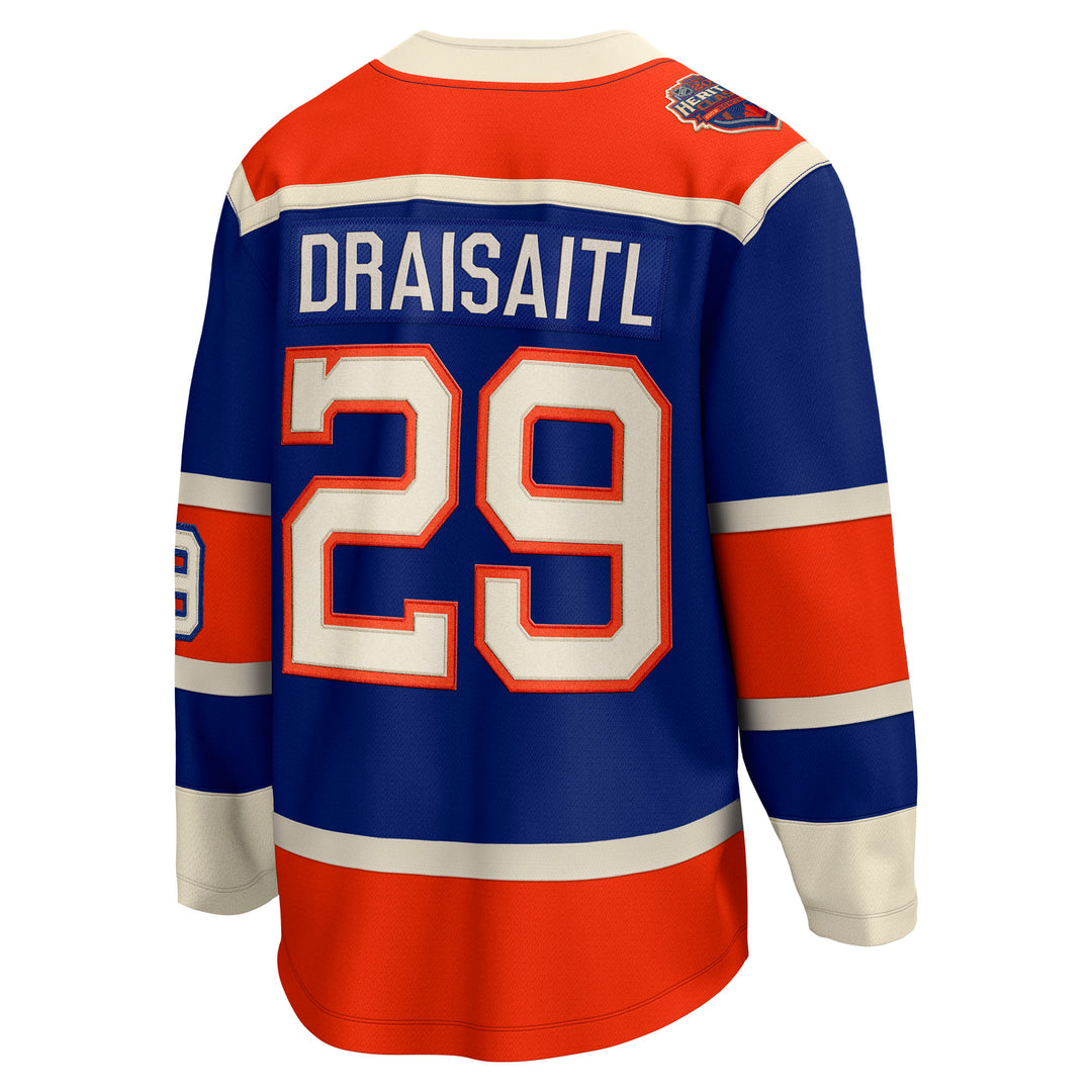 Edmonton Oilers Leon Draisaitl Home Jersey Back Phone AOP T-shirt