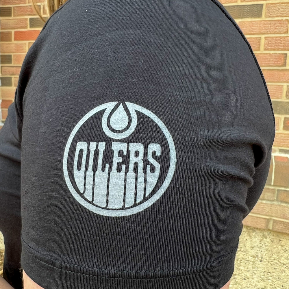 Edmonton Oilers lululemon City Sweat Full-Zip Black Hoodie – ICE