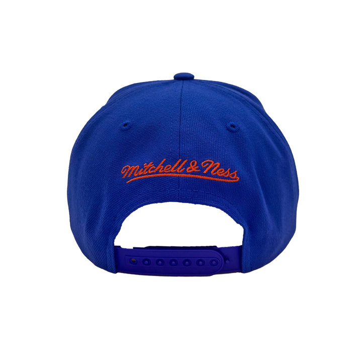 Edmonton Oilers Mitchell & Ness Blue & Orange Retro Sport Snapback Hat