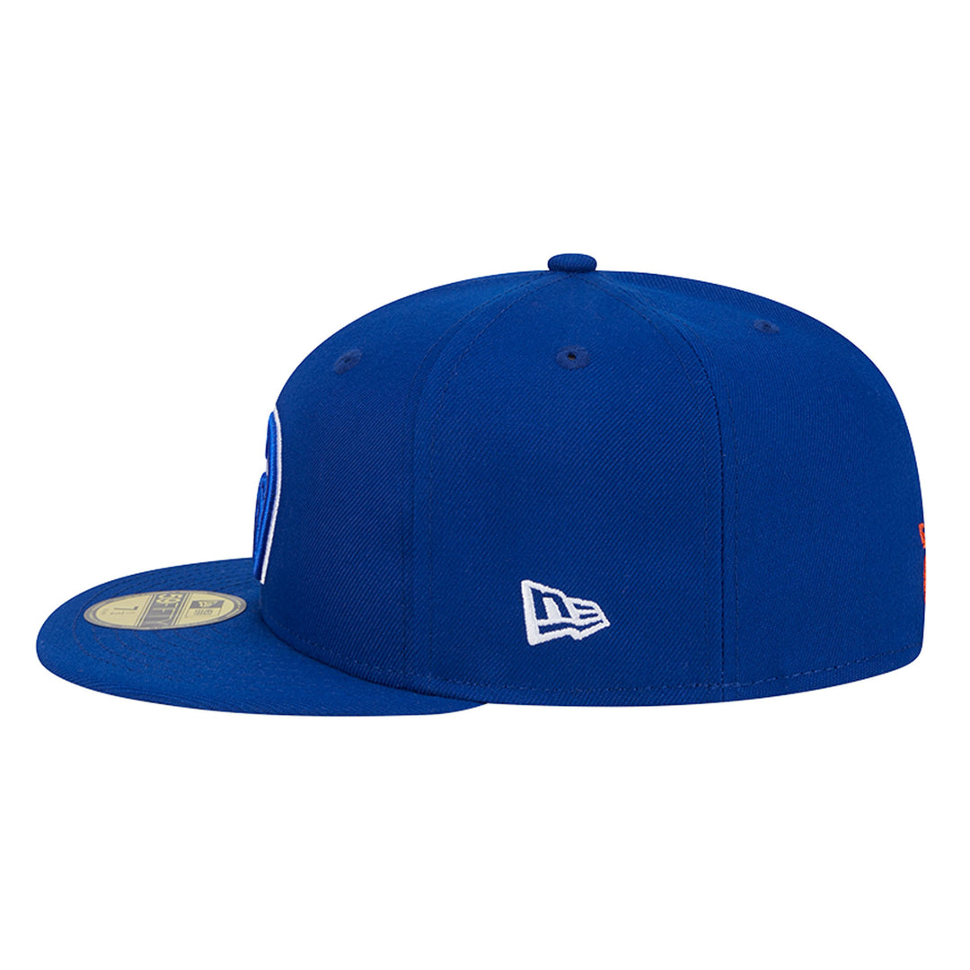 Edmonton Oilers New Era Royal Blue 59FIFTY Primary Logo Fitted Hat