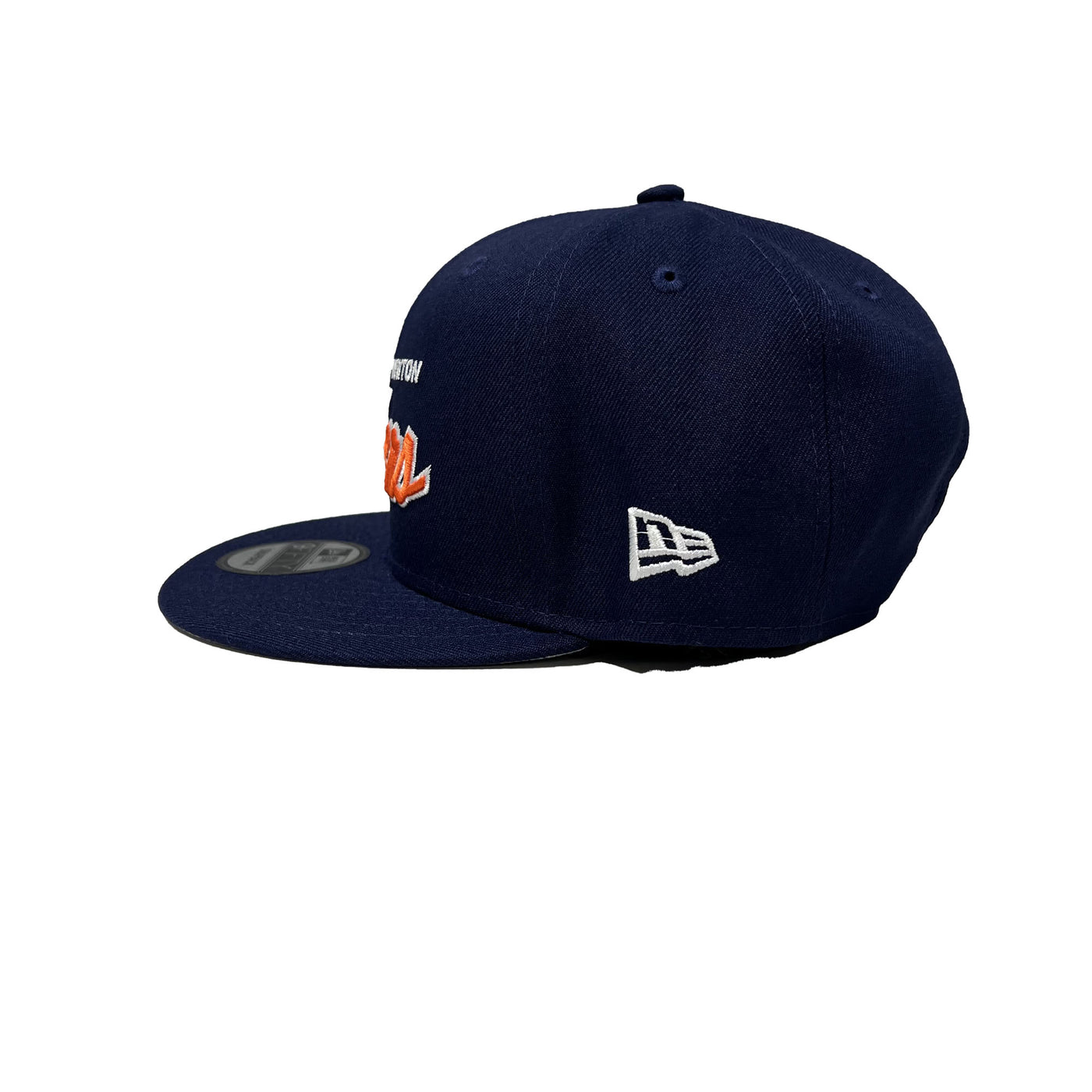 Edmonton Oilers New Era Navy Script 9FIFTY Snapback Hat – ICE