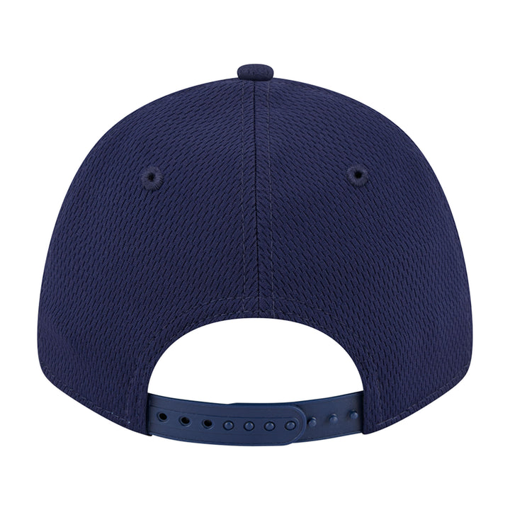 Edmonton Oilers New Era Navy 9FORTY Stretch-Snap Adjustable Hat