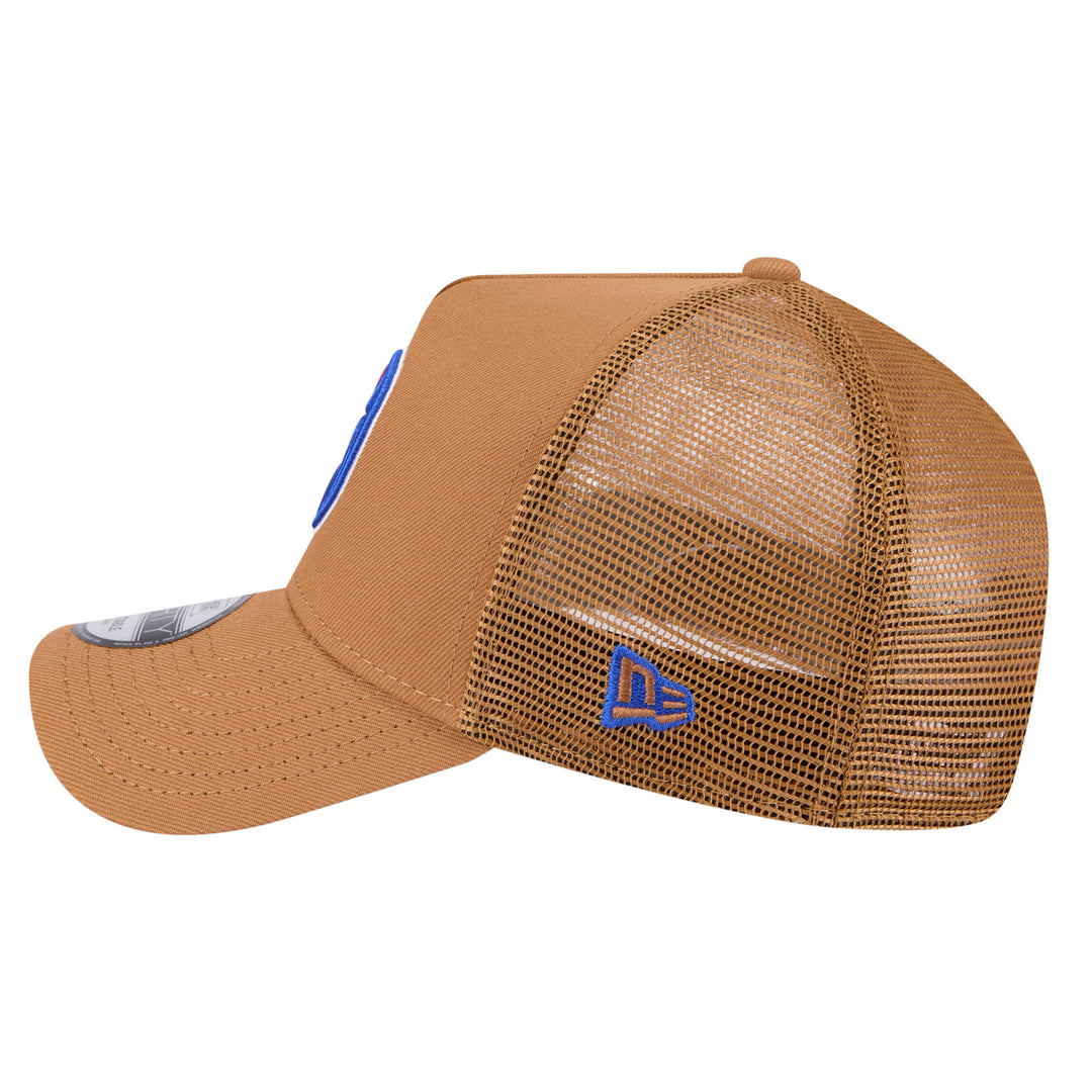 Edmonton Oilers New Era Brown Color Pack 9FORTY Meshback Snapback Hat