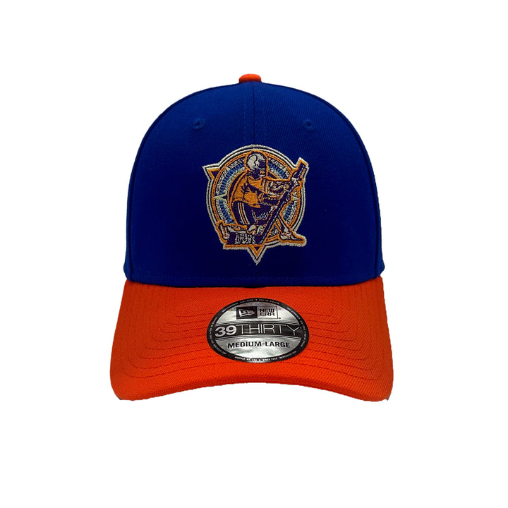 Edmonton Oilers New Era Dia de los Muertos (Day of the Dead) Royal 39THIRTY Flex Hat