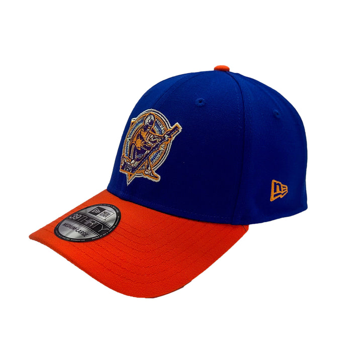 Edmonton Oilers New Era Dia de los Muertos (Day of the Dead) Royal 39THIRTY Flex Hat