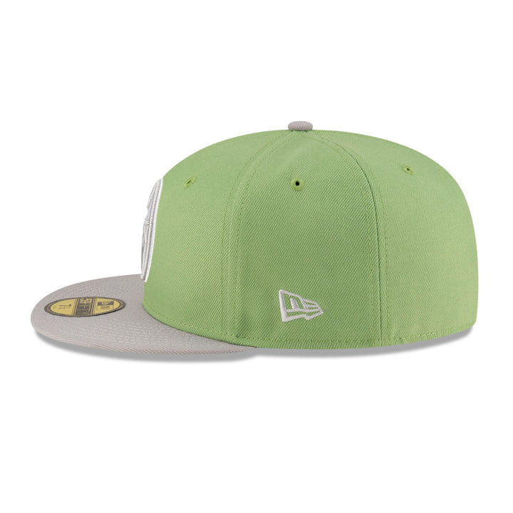 Edmonton Oilers New Era Green Two-Tone Margarita Color Pack 59FIFTY Fitted Hat