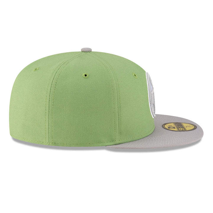 Edmonton Oilers New Era Green Two-Tone Margarita Color Pack 59FIFTY Fitted Hat