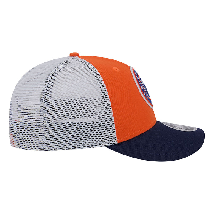 Edmonton Oilers New Era Orange Throwback Low Profile 9FIFTY Snapback Hat