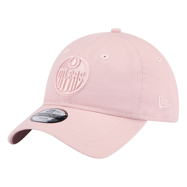 Edmonton Oilers Toddler Pink 9TWENTY Adjustable Hat