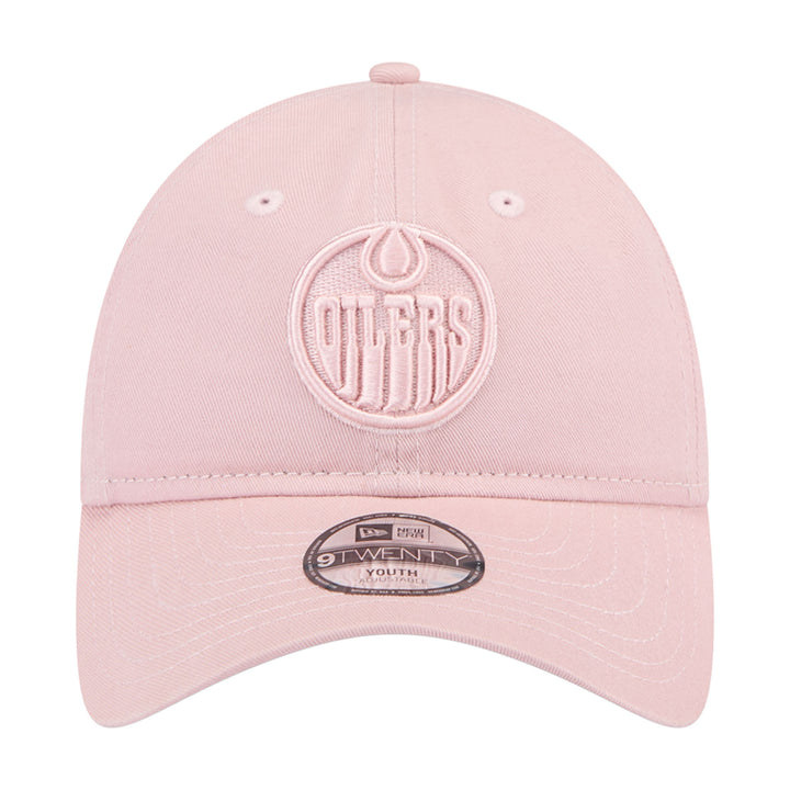 Edmonton Oilers Toddler Pink 9TWENTY Adjustable Hat