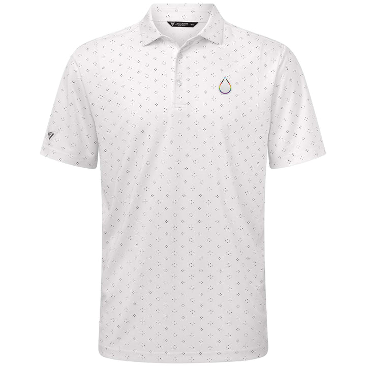 Edmonton Oilers Levelwear Pride Detect White Polo