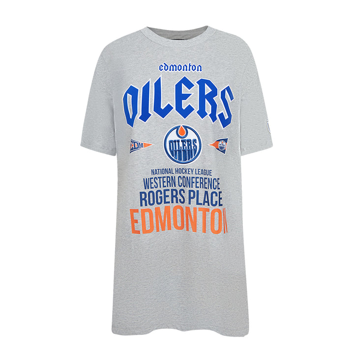 Edmonton Oilers Pro Standard City Tour Dress Grey T-Shirt