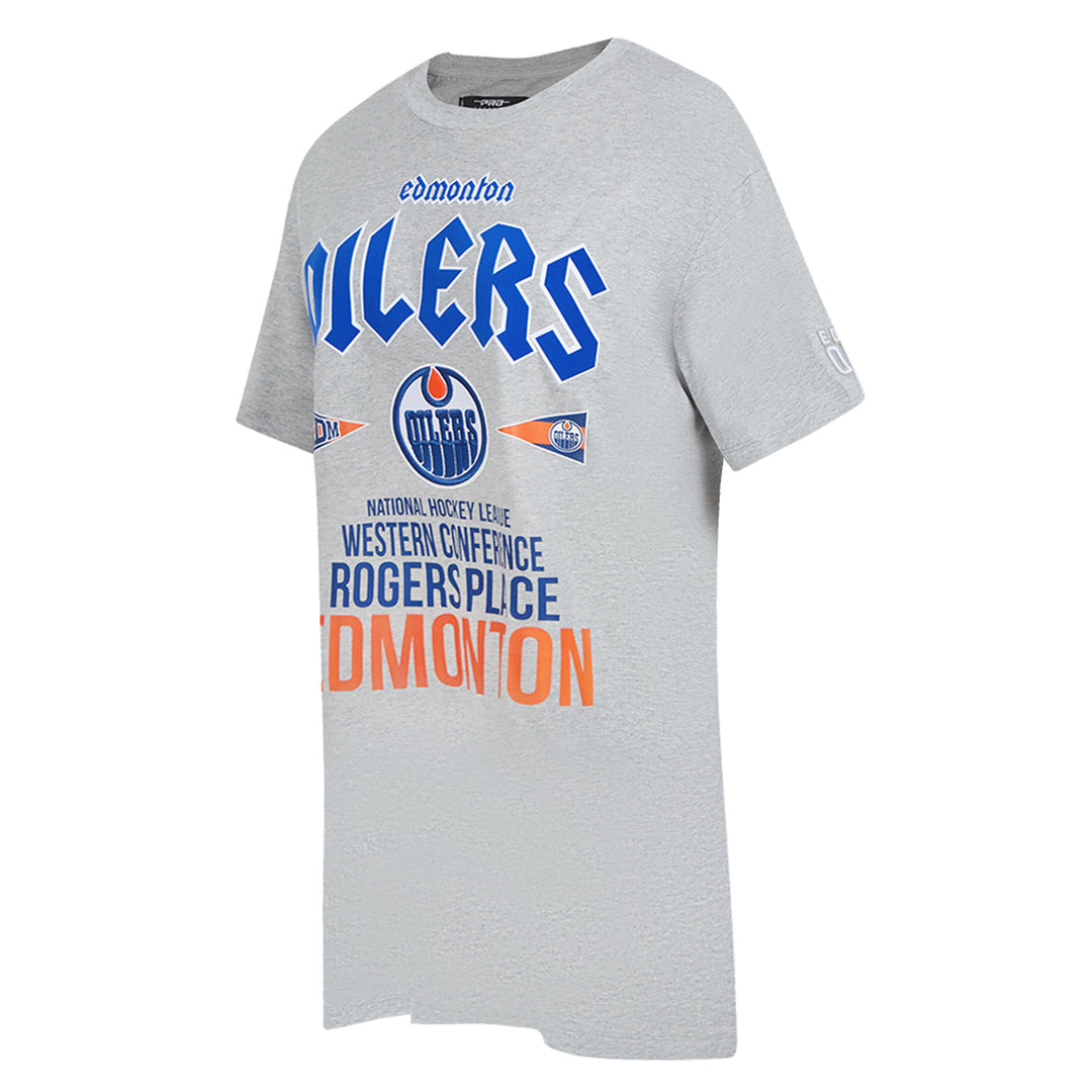 Edmonton Oilers Pro Standard City Tour Dress Grey T-Shirt