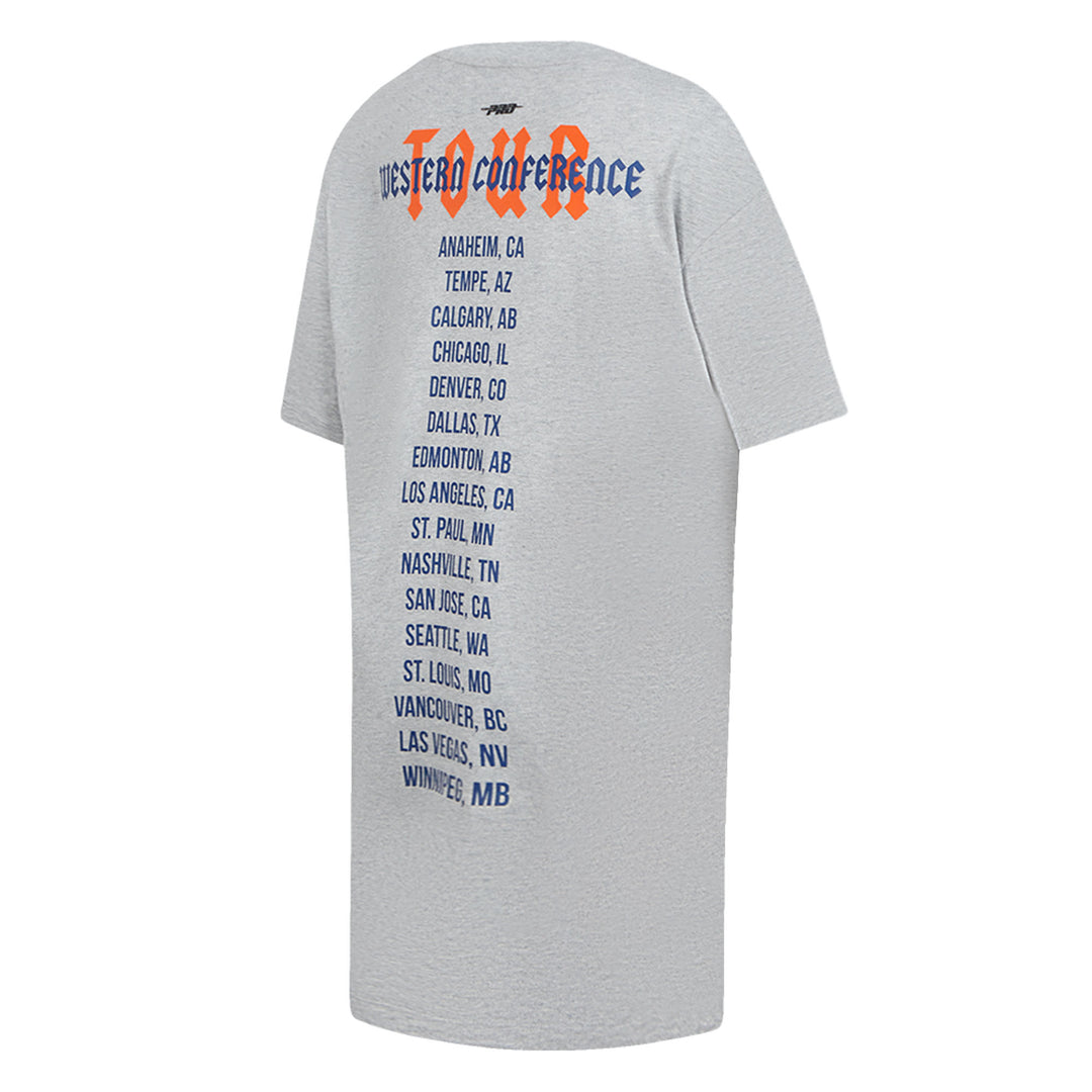 Edmonton Oilers Pro Standard City Tour Dress Grey T-Shirt