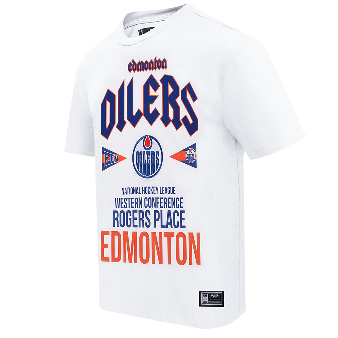 Edmonton Oilers Pro Standard City Tour White T-Shirt