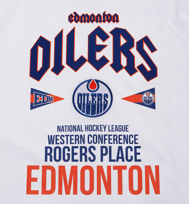 Edmonton Oilers Pro Standard City Tour White T-Shirt