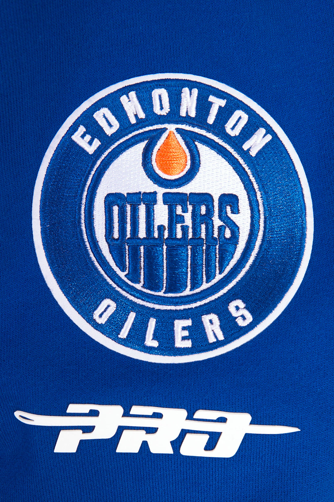 Edmonton Oilers Pro Standard Fast Lane Blue Hoodie
