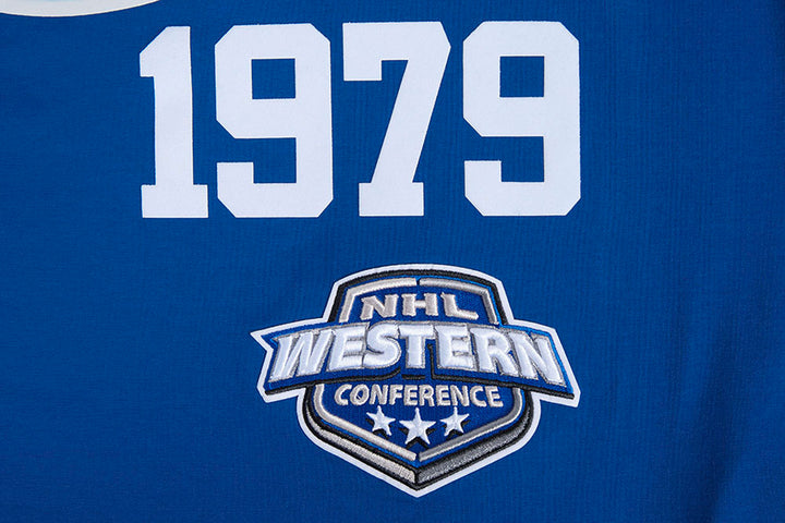 Edmonton Oilers Pro Standard Fast Lane Blue T-Shirt