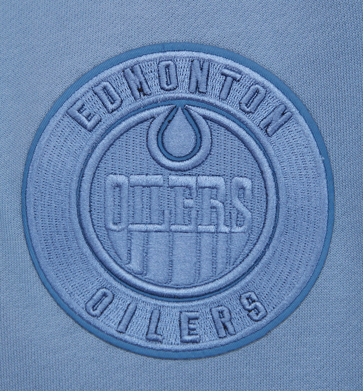 Edmonton Oilers Pro Standard Neutrals Steel Blue Hoodie