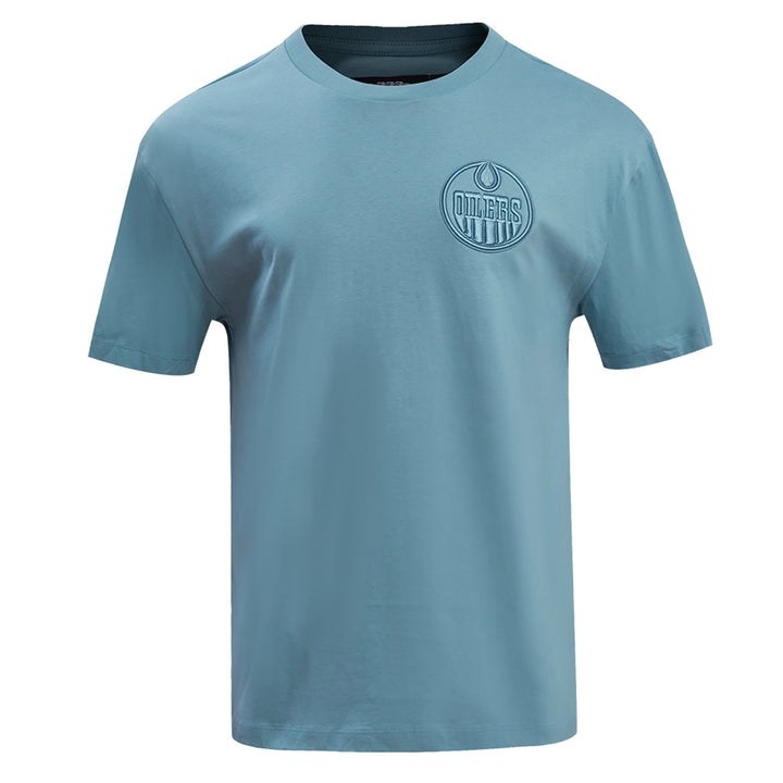 Edmonton Oilers Pro Standard Neutrals Steel Blue T-Shirt