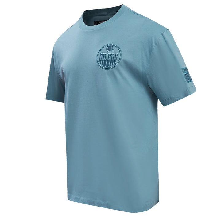 Edmonton Oilers Pro Standard Neutrals Steel Blue T-Shirt